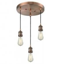 Innovations Lighting 211/3-BB - Bare Bulb 3 Light Multi-Pendant